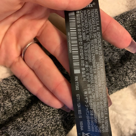 🔥 ZARA cotton oversize sweater turtleneck S - Picture 5 of 6